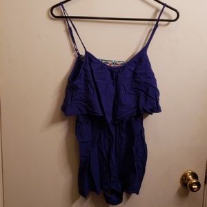 Blue romper